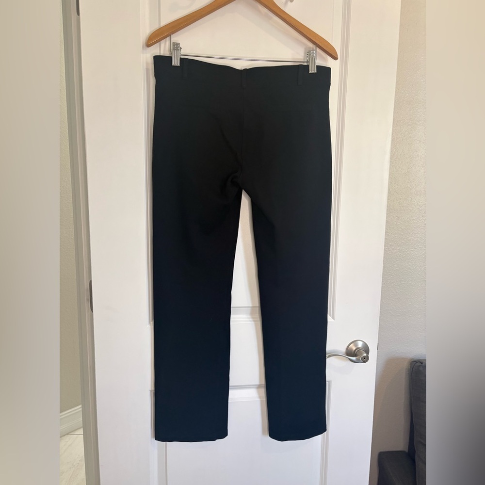 Betrabrand Dress Pants Yoga Pants Straight Leg Classic Fit Black Size Large - Picture 6 of 8